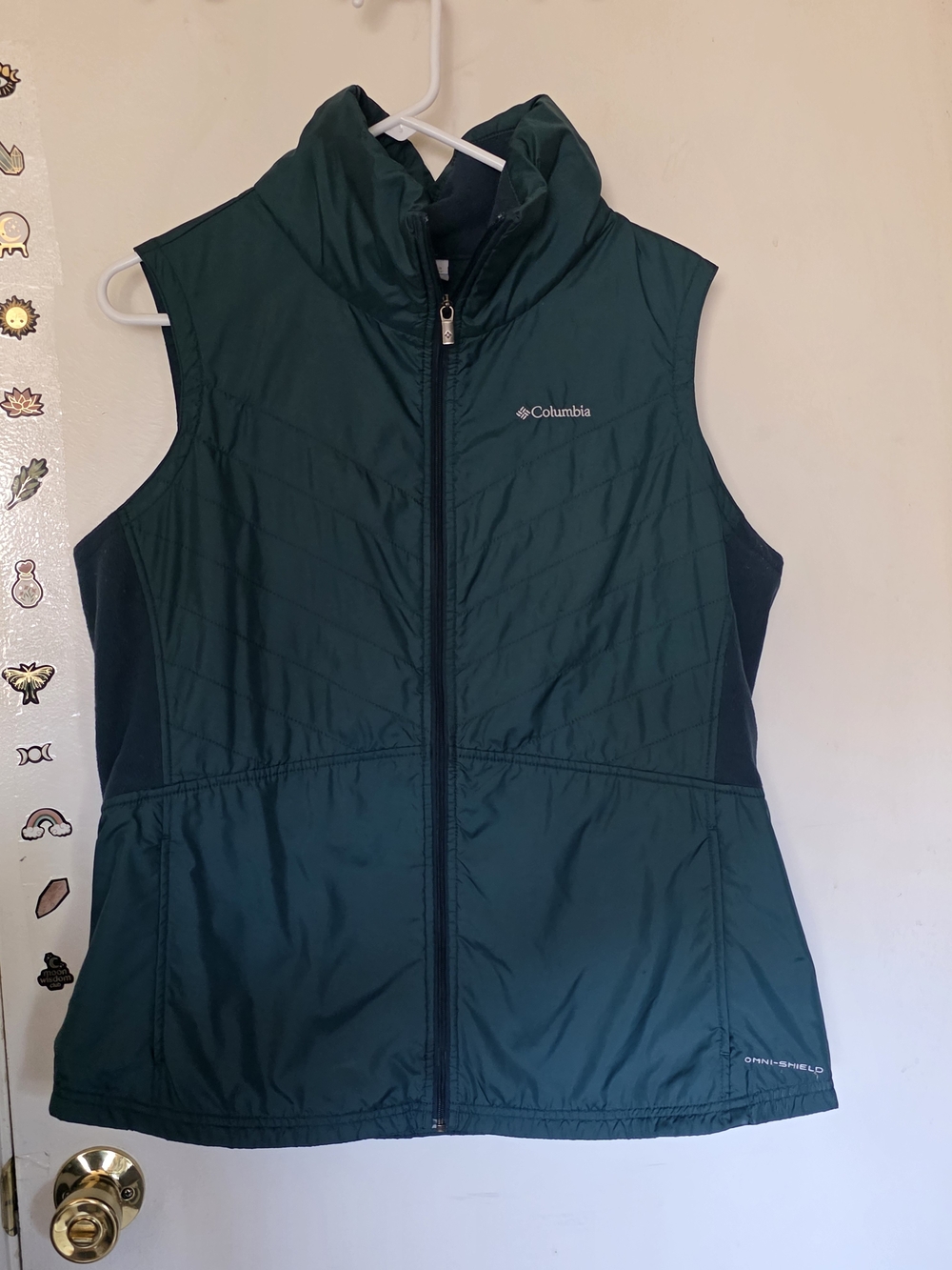 Columbia Women's Deep Teal Insulated Vest
